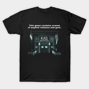 This game contains scenes T-Shirt